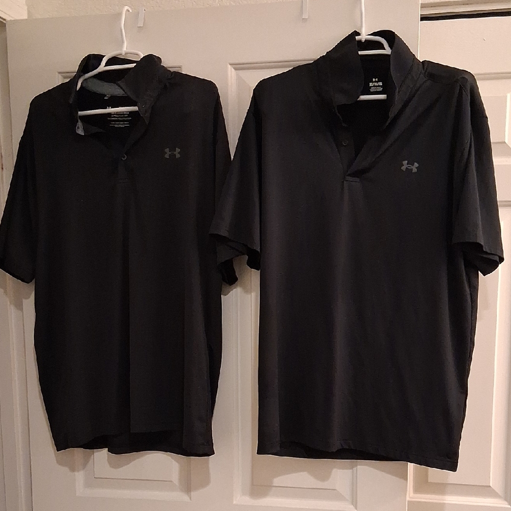 Under Armour Polo Shirts Size XL Lot of 2